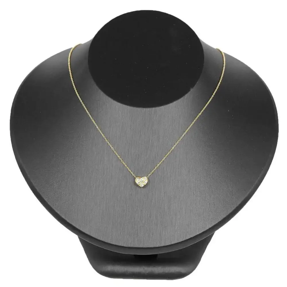 TIFFANY 18k Gold Heart Necklace - Picture 2 of 6
